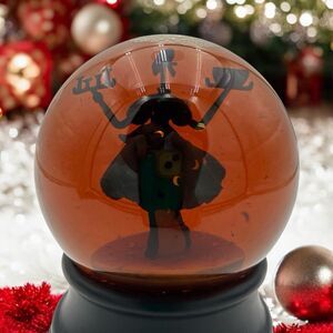 Rebecca Moses Heart Soul Style Snow Globe Red Water